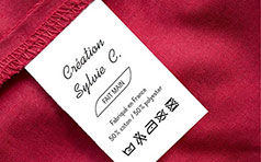 Étiquettes textiles